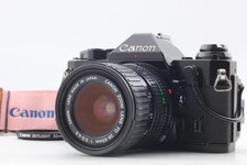 N.MINT Canon AE-1 Program 35mm Film Camera FD 28-55mm f3.5-4.5 Zoom Lens JAPAN