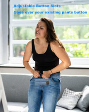 Button Extenders for Pants - 4Pcs Waist Extenders for Men, Women Pregnancy ...