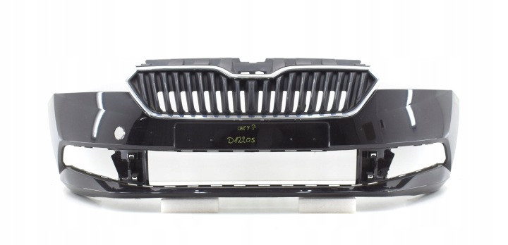 SKODA FABIA III LIFT RESTYLING 6V0 PARAURTI ANTERIORE ORIGINALE + GRIGLIA
