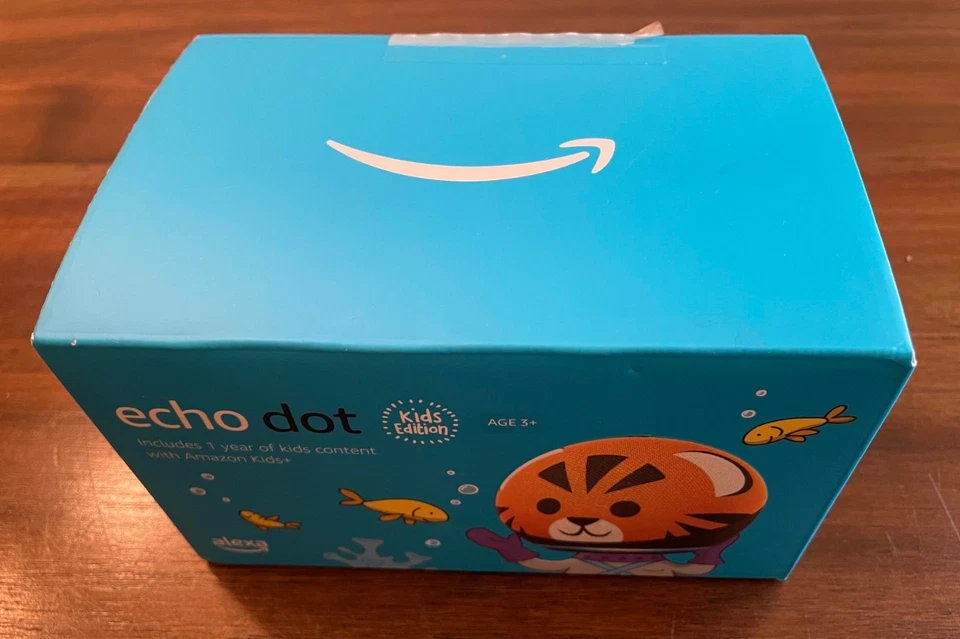 Amazon Echo Dot Kids Edition (4th Gen.) Smart Speaker - Tiger - Image 2 of 4