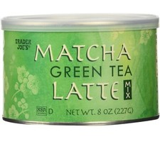 New 1 Pack Trader Joe's Matcha Green Tea Latte Mix 8 OZ Each EXP 3/2028