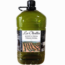 EXTRA VIRGIN OLIVE OIL Cold Presed For Cooking & Dressing Los Olivillos 5Ltr