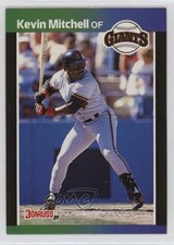 1989 Donruss Kevin Mitchell (*Denotes on Back) #485 1p0o
