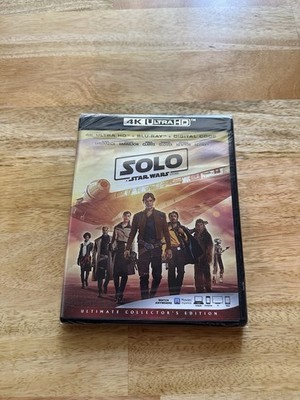 Solo: A Star Wars Story (4K Ultra HD + Blu-ray, 2018, 3-Disc Set) Sealed!