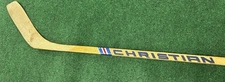 Vintage Christian USA PRO-130 Wooden Hockey Stick Fiberglass Blade 1980s