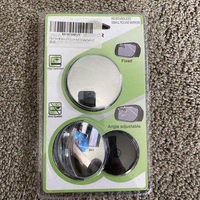 2  diameter two way blind spot mirror angle adjustable 2 Pack