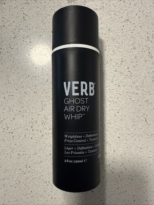 VERB Ghost Air Dry Whip Weightless Definition Frizz Control 5 oz New