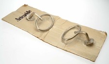 ARTEMIDE COPPIA APPENDIABITI CLITO SERGIO MAZZA  ANNI ’70 NUOVI