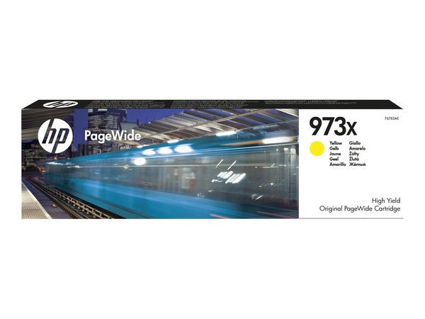 Original Hp 973X Yellow F6T83AE Tinte Patronen Hp Pagewide Pro 452Dwt / 477Dn-image