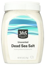 365 by Whole Foods Market, Premium Dead Sea Salt, 5 Pound 16 Ounce Pack of 1 