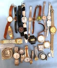 Lot of 23 Vintage Watches for Parts and Repair. Timex, Waltham, Aquotec, others