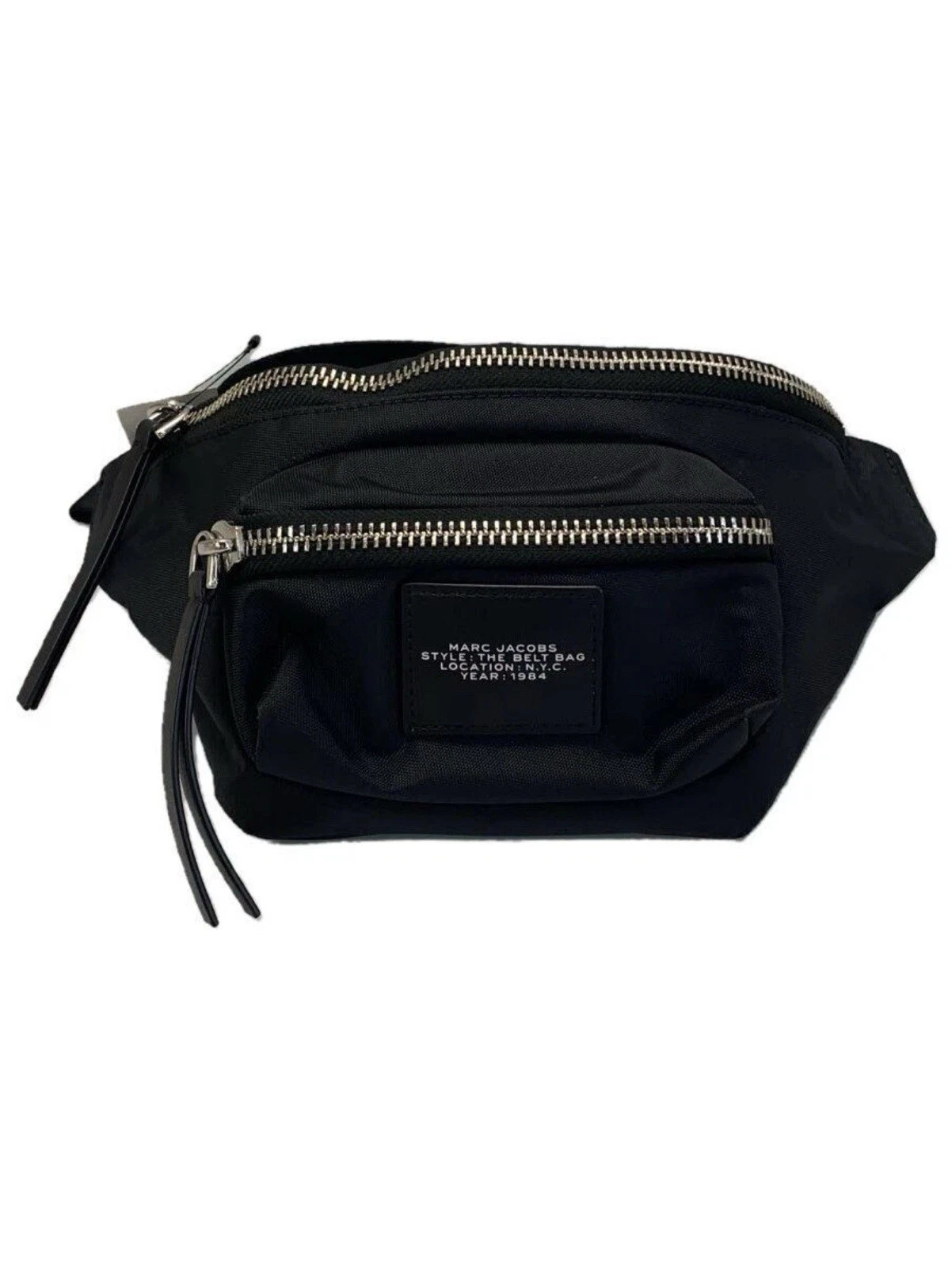MARC JACOBS Biker Belt Bag Fanny Pack Black 2F3HBB030H02-001