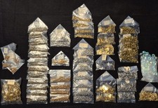3lbs Of Various Mixed Metal Jewelry Findings, Thousands Of Pieces  SC 