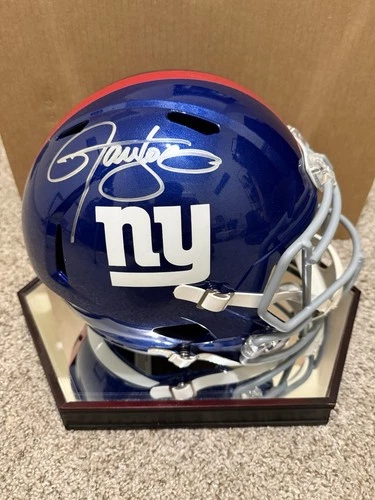 Lawrence Taylor New York Giants Full Sized Helmet Signed JSA Authenticated