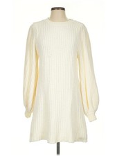 Show Me Your Mumu Women Ivory Casual Dress S