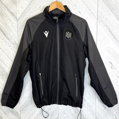 Macron FC Viktoria Training Windbreaker Jacket Mens Medium Football Soccer