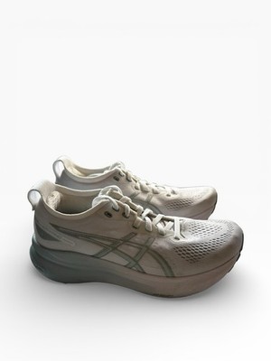 Asics Gel-Kayanyo 31 Womens Size 7 White Gray Athletic Running Shoes Sneakers