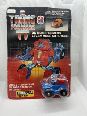 Estrela Brazil Transformers Minibot Robocar G1 Gears Moc Ultra Rare