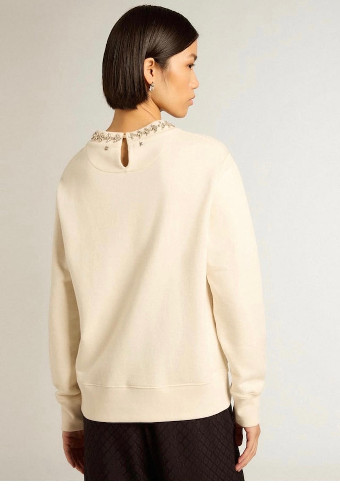 Golden Goose Crystals Sweatshirt(Please request your size for purchasing) image 3
