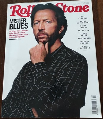 ROLLING STONE # 306 April 2020 + CD ERIC CLAPTON THE STROKES PEARL JAM