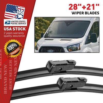28''+21'' East Forest Windshield Wiper Blades For 2015-21 Ford Transit-150 250 350