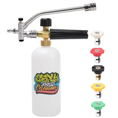 #ad Foam Cannon Dual Connector Accessory 1 4 Inch Quick Connector 5 Pressure Wa... $23.09