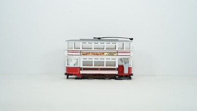 Corgi Classics Diecast Blackpool Pleasure Beach D/Deck Tram Item 97273 NEW B18