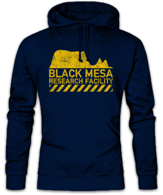 Black Mesa Hoodie Kapuzenpullover Research Logo Schild Facility Gamer Firmenlogo