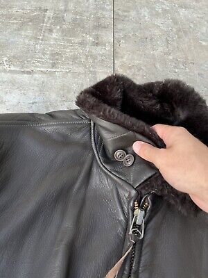 Vintage 80s Cooper Type G-1 Leather Flight Jacket Bomber US Vintage 80s Cooper Type G-1 Leather Flight Jacket Bomber US
