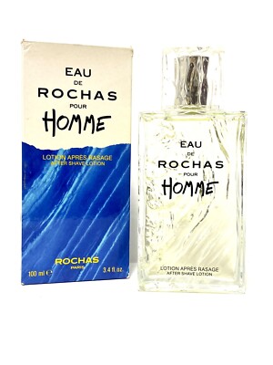 HE17) EAU DE ROCHAS Pour Homme AFTER SHAVE RARE