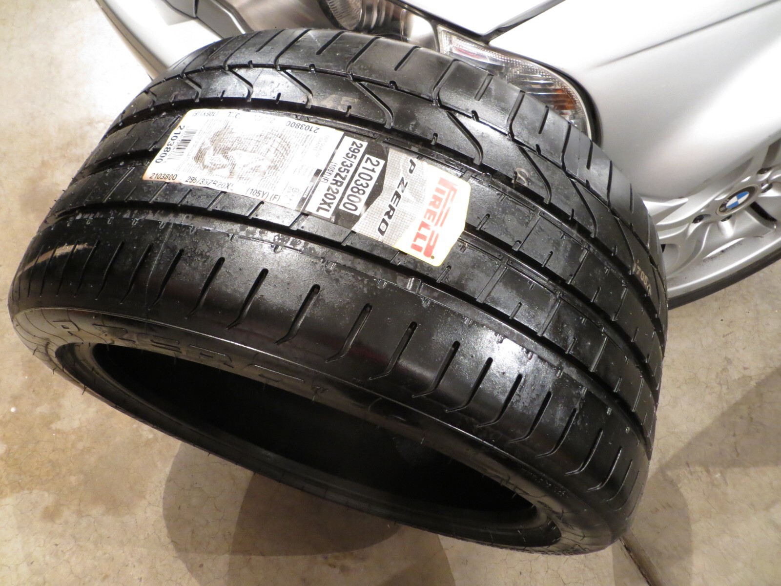 NEW 1 ONE PIRELLI P ZERO F OEM FERRARI 160-AA-A 295/35ZR20 105Y 295 35 20 2914