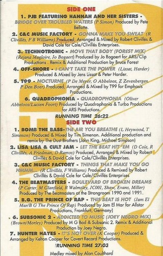 Everybody Dance Now 91 CASSETTE Euro House Bomb The Bass Technotronic Beatmaster - Picture 4 of 7