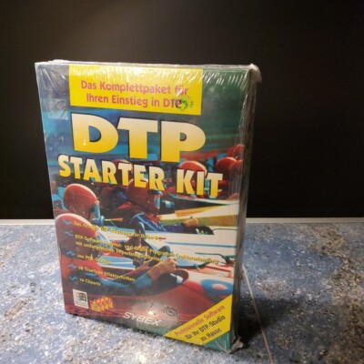 DTP STARTER KIT, KOMPLETTPAKET,FÜR WINDOWS 95,CD-ROM,BIG BOX,SEALED