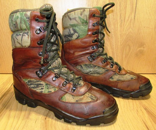 Botas Deportivas Hi-Tec Magnum Camufladas/Cuero Aislante, SympaTex, Talla Para Hombre 11 - Imagen 2 de 9