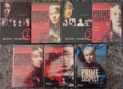 Prime Suspect: The Complete Series 1-7 DVD 1,2,3,4,5,6,7 Season 2,4,5,6,7  SEALED