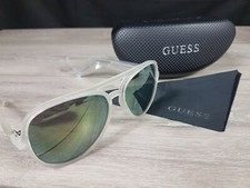 GUESS Acetate Pilot Sunglasses