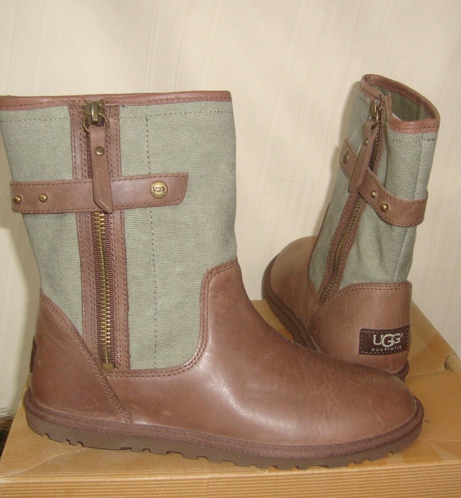 UGG Rosalie Brown / Green  Boots Women's Size US 6 NEW 1004161