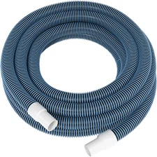 30FT Heavy Duty Pool Vacuum Cleaning Hose with Swivel Cuff 1-1/2" Diameter