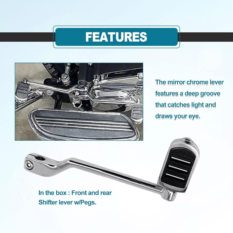 Heel-toe shift front & back rods For Harley Davidson Electra Glide Ultra Classic - Изображение 4 из 4