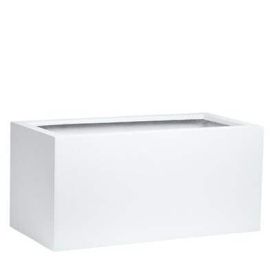 esteras Pflanzkübel Diemen White Mat Highline Pflanzgefäße Pflanzkasten glatt