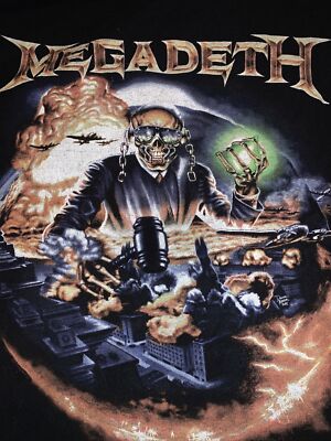 MEGADETH JAPAN THRONE VIC Tシャツ Megadeth Dr Vic Vintage T-Shirt