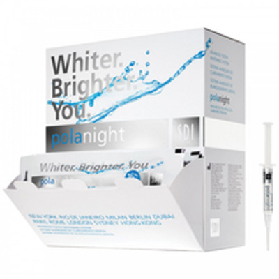 SDI 7700029 Pola Night Tooth Whitening System Bulk Kit 22% 50/Pk 1.3 Gm FRESH