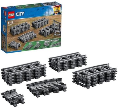 LEGO 60205 City Konstruktionsspielsteine Schienen NEU & OVP Weihnachtsgeschenk