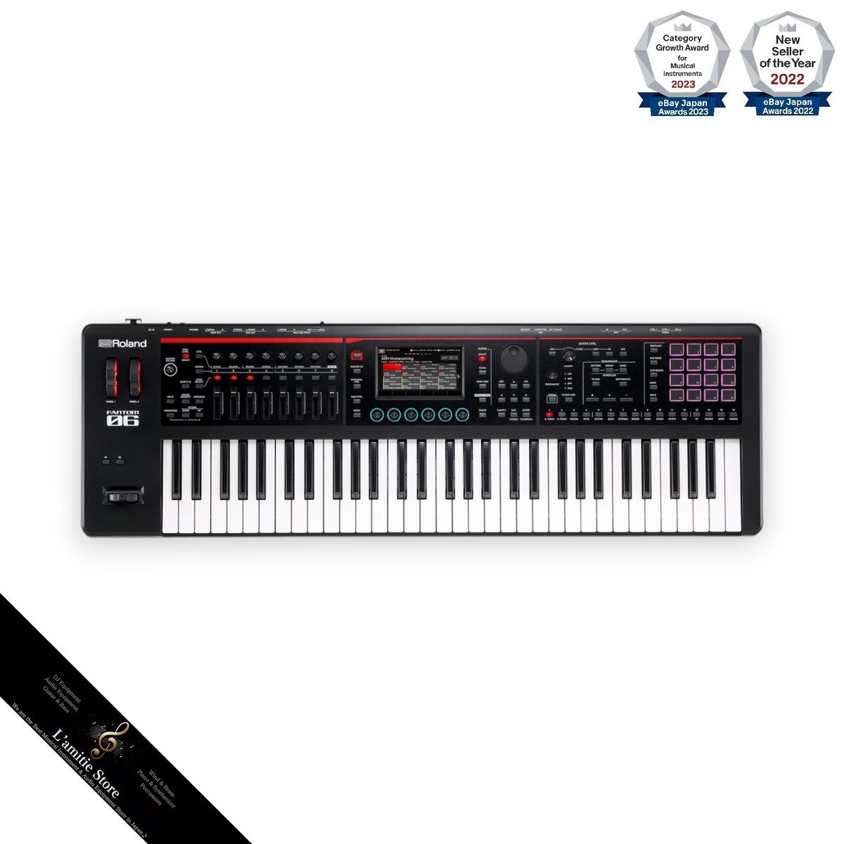 Roland FANTOM-06 Music Workstation Keyboard for sale online Roland FANTOM-06 Music Workstation Keyboard for sale online