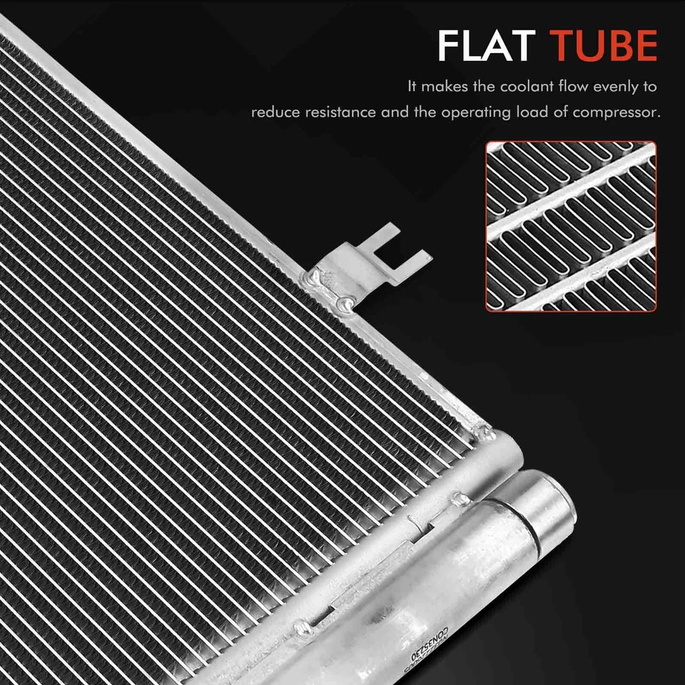 Condensador de aire acondicionado con receptor secador para Lexus IS250 IS350 2006-2014 Foto 3 de 4