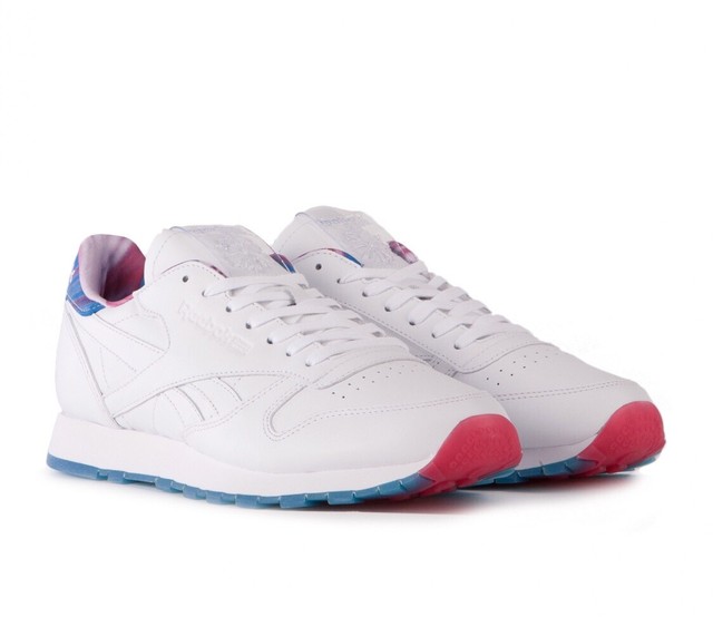pink metallic reebok classics
