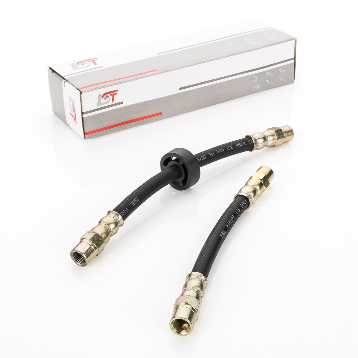2X Brake Hose Brake Line Rear Left Right For AUDI 80 90 B2 B3