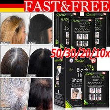 50x DEXE Black Hair Shampoo Instant Hair Colo...