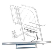 Door Glass Lift Channel Lh Or Rh 1957-60 Ford Truck B7c-8121458-a Made In Usa