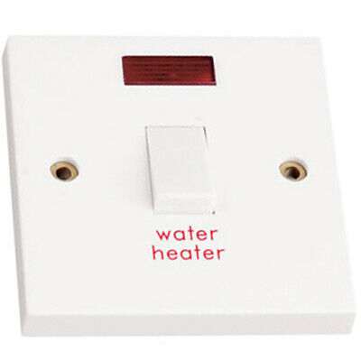 Water Heater Switch immersion 20A double pole with Neon